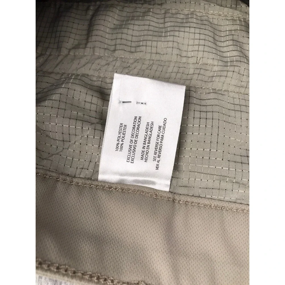 Banana Republic Core Temp Pants Mens 36x32 London Fog Beige Chino Slim NEW
